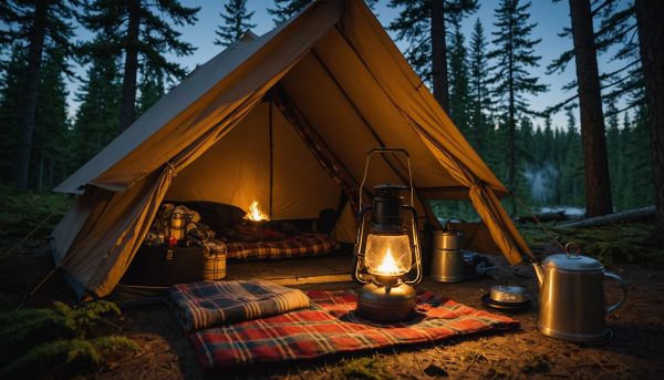 Passer des nuits bien au chaud sous la tente