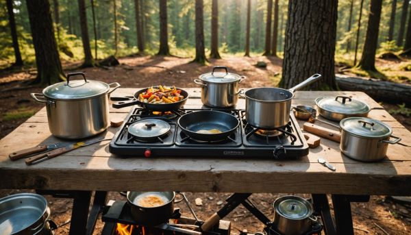 Quels ustensiles emporter pour cuisiner dehors ?