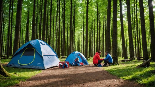 Escape en famille au camping le puy en velay au cœur de la nature