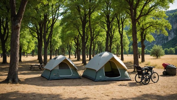 Camping gard nature : découvrez le luxe à la roque-sur-cèze