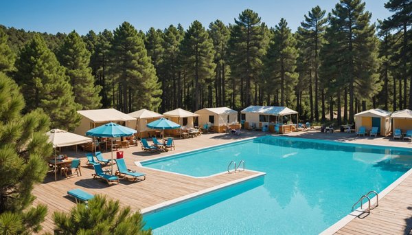 Un séjour détente en camping avec piscine à mesquer